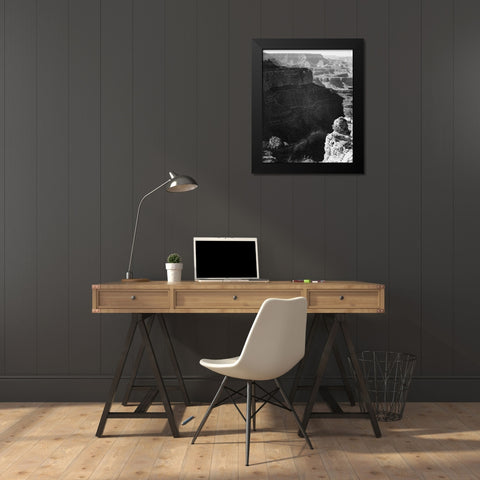 Grand Canyon South Rim - National Parks and Monuments, 1941 Black Modern Wood Framed Art Print by Adams, Ansel