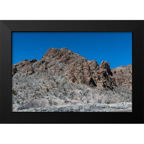 Scenery in Big Bend National Park, TX Black Modern Wood Framed Art Print by Highmith, Carol