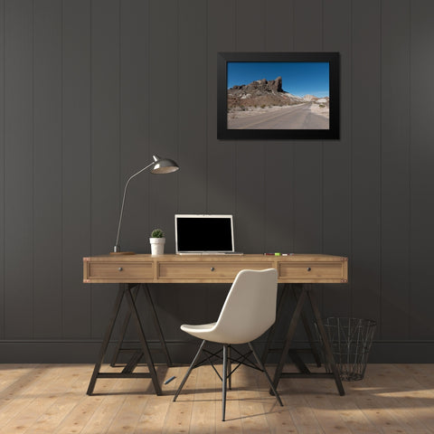 Scenery in Big Bend National Park, TX Black Modern Wood Framed Art Print by Highmith, Carol