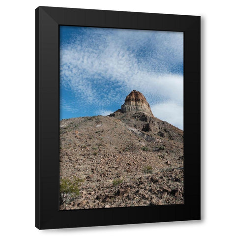 Scenery in Big Bend National Park, TX Black Modern Wood Framed Art Print with Double Matting by Highmith, Carol
