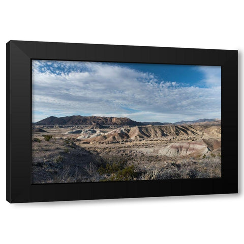 Scenery in Big Bend National Park, TX Black Modern Wood Framed Art Print by Highmith, Carol