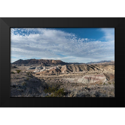 Scenery in Big Bend National Park, TX Black Modern Wood Framed Art Print by Highmith, Carol