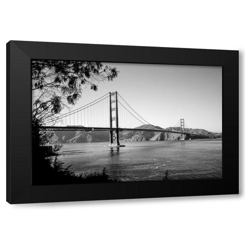 Golden Gate Bridge San Francisco California Black Modern Wood Framed Art Print with Double Matting by Highsmith, Carol