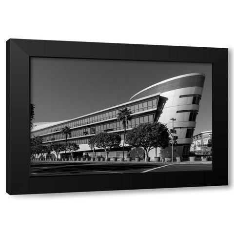 Staples Center sports arena Los Angeles California Black Modern Wood Framed Art Print with Double Matting by Highsmith, Carol