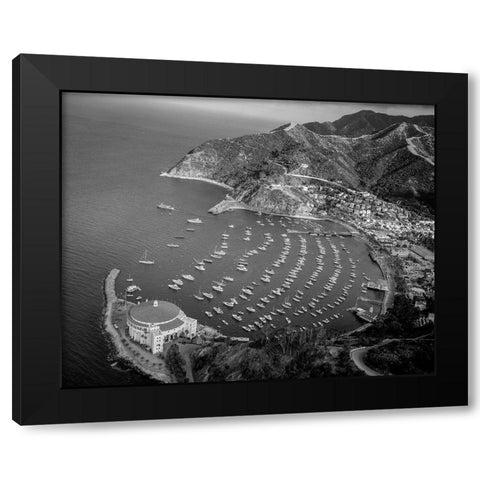 Santa Catalina Island California Black Modern Wood Framed Art Print with Double Matting by Highsmith, Carol