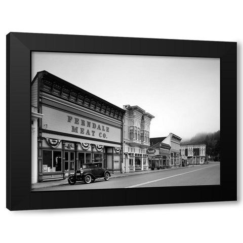 Ferndale California Black Modern Wood Framed Art Print by Highsmith, Carol