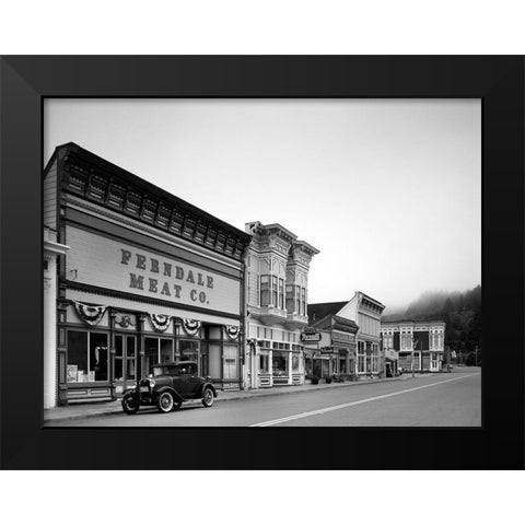 Ferndale California Black Modern Wood Framed Art Print by Highsmith, Carol