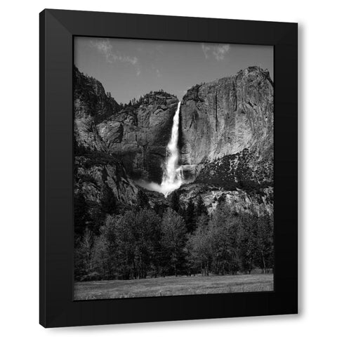 Yosemite Falls Yosemite National Park California Black Modern Wood Framed Art Print with Double Matting by Highsmith, Carol