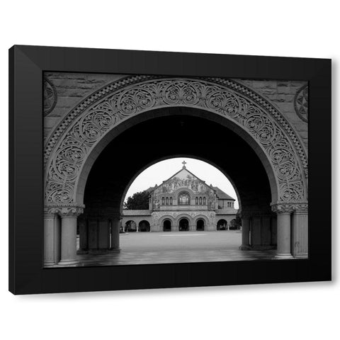 Stanford Universitys 1903 Memorial Church in Palo Alto California Black Modern Wood Framed Art Print with Double Matting by Highsmith, Carol