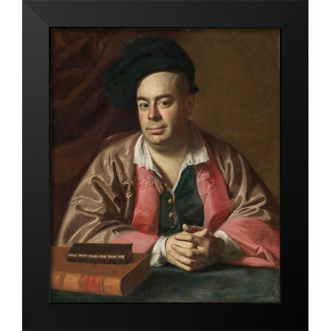 Nathaniel Hurd Black Modern Wood Framed Art Print by Copley, John Singleton
