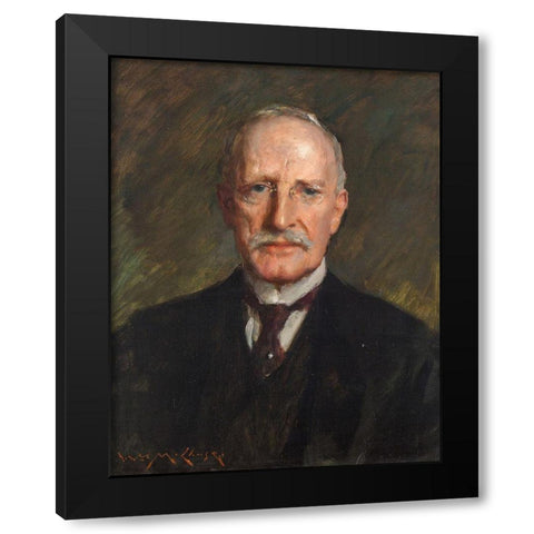 Edward Guthrie Kennedy 1895 Black Modern Wood Framed Art Print with Double Matting by Chase, William Merritt
