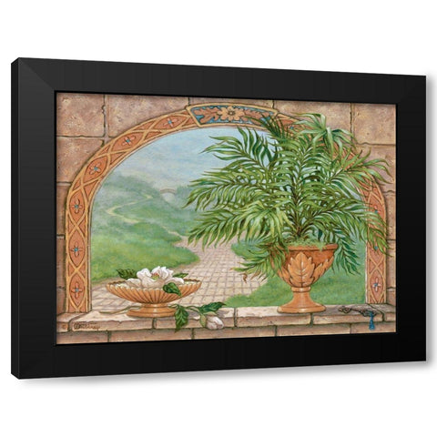 Key to Yesterday Black Modern Wood Framed Art Print with Double Matting by Kruskamp, Janet