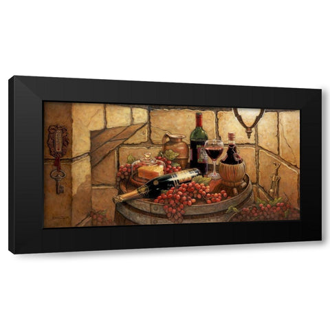 Private Reserve Black Modern Wood Framed Art Print by Kruskamp, Janet