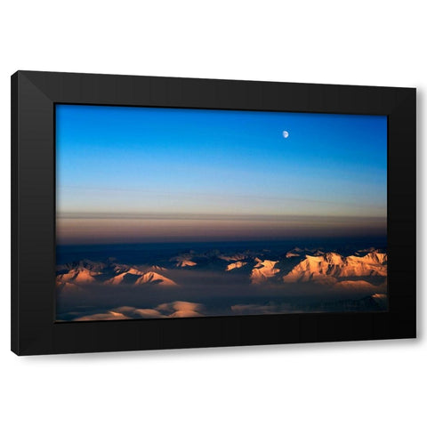 Back to the Arctic Black Modern Wood Framed Art Print with Double Matting by NASA