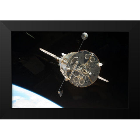Hubble Released 2009 Black Modern Wood Framed Art Print by NASA