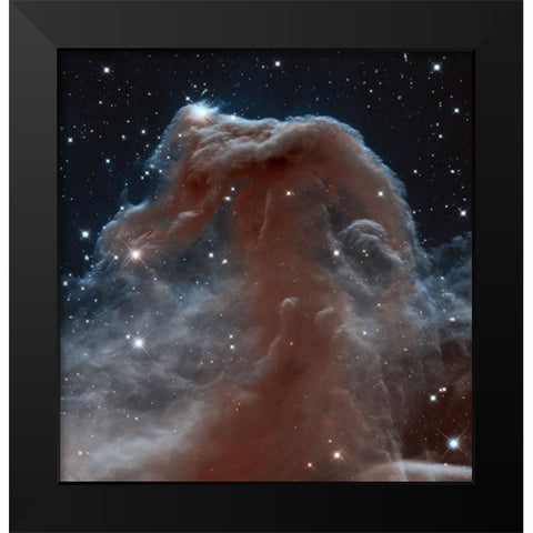 Horsehead of a Different Color Black Modern Wood Framed Art Print by NASA