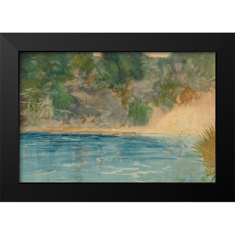 Blue Spring, Florida Black Modern Wood Framed Art Print by Homer, Winslow