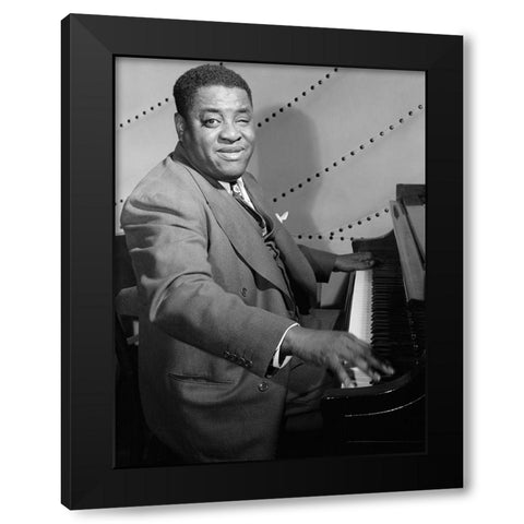 Art Tatum-Vogue Room 1948 Black Modern Wood Framed Art Print with Double Matting by Gottlieb, William