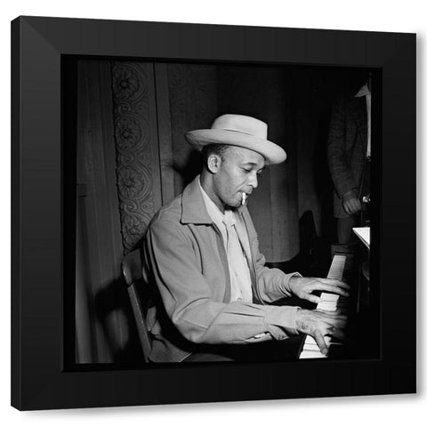 Herman Chittison-1946 Black Modern Wood Framed Art Print by Gottlieb, William