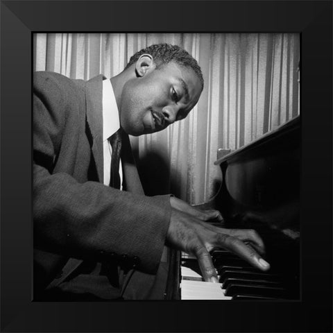 John Malachi-Washington-D.C. Black Modern Wood Framed Art Print by Gottlieb, William