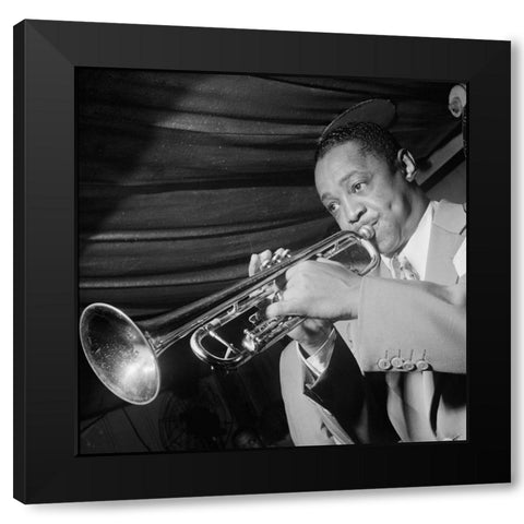 Joe Thomas-Pied Piper-New York 1947 Black Modern Wood Framed Art Print by Gottlieb, William