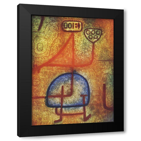 La Belle Jardiniere 1939 Black Modern Wood Framed Art Print by Klee, Paul