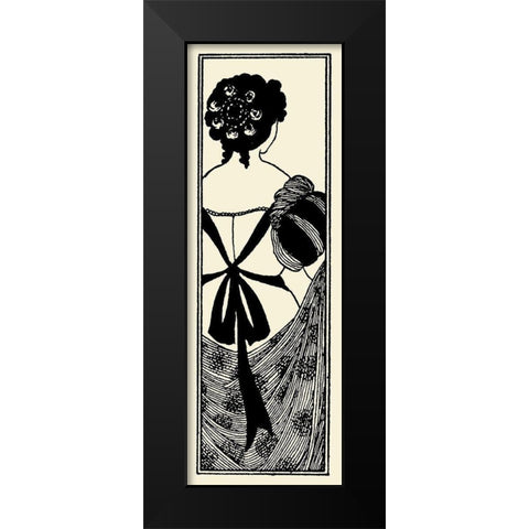 Yellow Book 1895 Vol.4 - Title page Black Modern Wood Framed Art Print by Beardsley, Aubrey