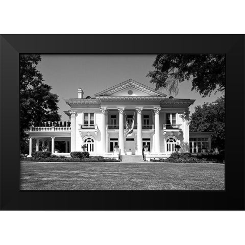 Mansion in Alabama Black Modern Wood Framed Art Print by Highsmith, Carol
