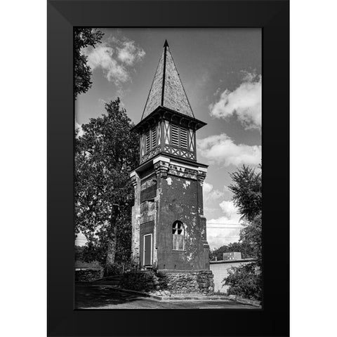 Remains of the 1869 St. Marys Episcopal Church in Athens-Georgia Black Modern Wood Framed Art Print by Highsmith, Carol