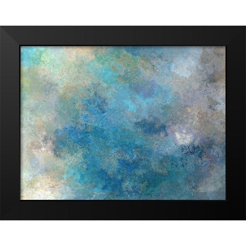 Faded Grandeur Black Modern Wood Framed Art Print by Alpenglow Workshop
