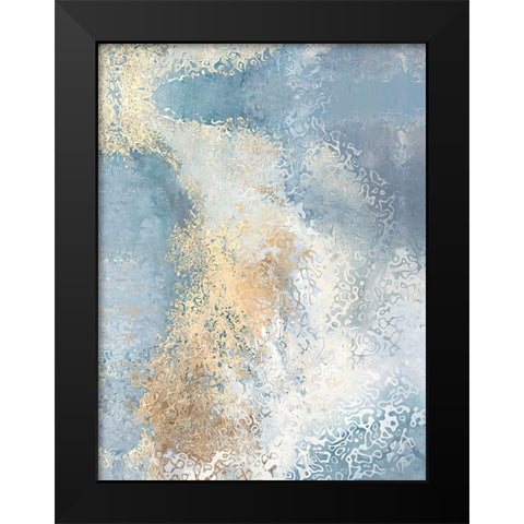 Flowing Stream III Black Modern Wood Framed Art Print by Alpenglow Workshop