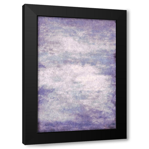 Mystery Lake Black Modern Wood Framed Art Print with Double Matting by Alpenglow Workshop