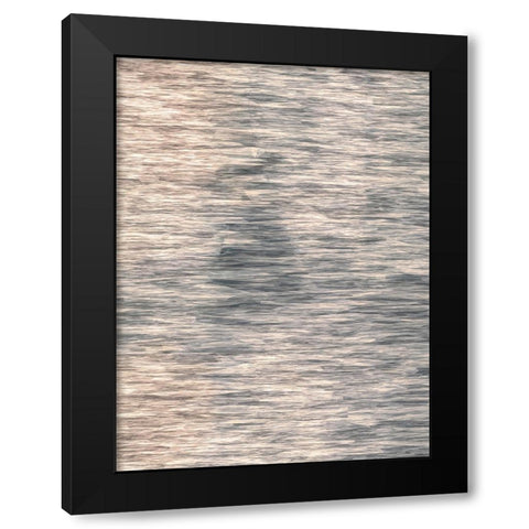 Play of Light Black Modern Wood Framed Art Print with Double Matting by Alpenglow Workshop