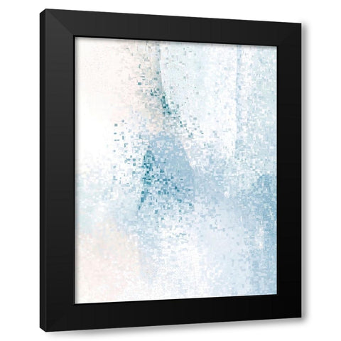 Signal to Noise Black Modern Wood Framed Art Print with Double Matting by Alpenglow Workshop