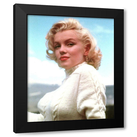 Marilyn Monroe, Modern Screen, 1953 Black Modern Wood Framed Art Print with Double Matting by Vintage Hollywood Archive