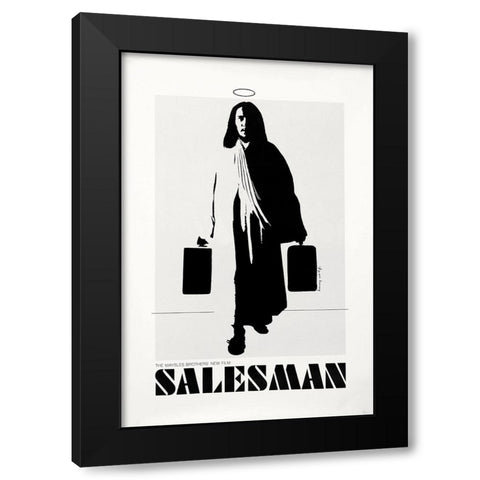 Salesman-1969 Black Modern Wood Framed Art Print with Double Matting by Vintage Hollywood Archive
