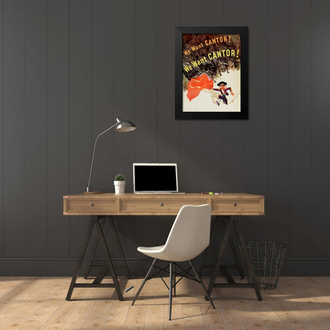 The Kid from Spain-1932 Black Modern Wood Framed Art Print by Vintage Hollywood Archive