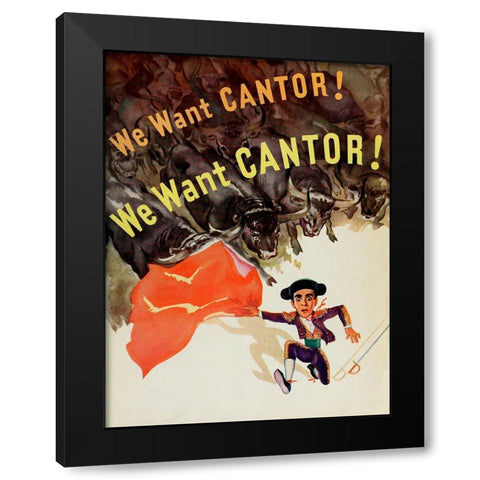 The Kid from Spain-1932 Black Modern Wood Framed Art Print with Double Matting by Vintage Hollywood Archive