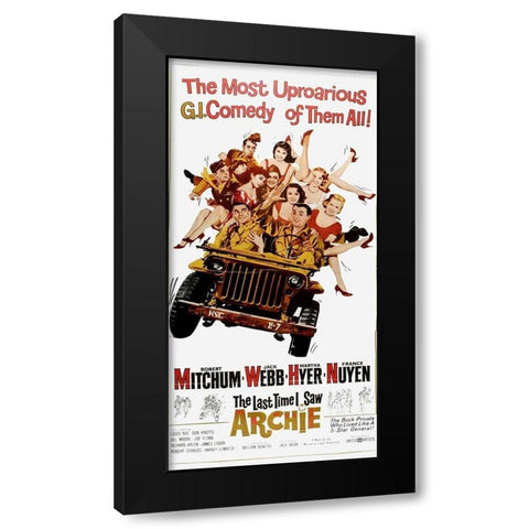 The Last Time I Saw Archie Black Modern Wood Framed Art Print with Double Matting by Vintage Hollywood Archive