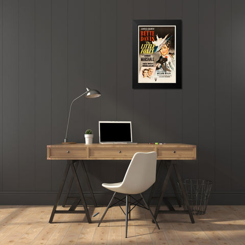The Little Foxes-1941 Black Modern Wood Framed Art Print by Vintage Hollywood Archive