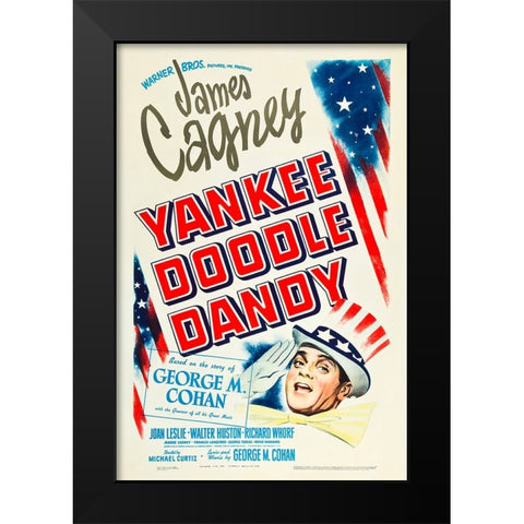 Yankee Doodle Dandy-1942 Black Modern Wood Framed Art Print by Vintage Hollywood Archive