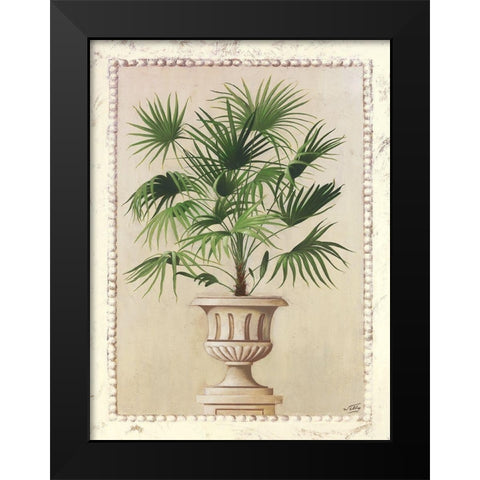 Tropical Persuasion II Black Modern Wood Framed Art Print by Welby