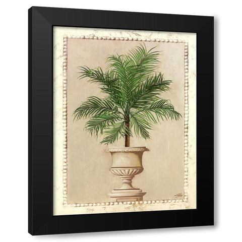 Tropical Persuasion III Black Modern Wood Framed Art Print with Double Matting by Welby