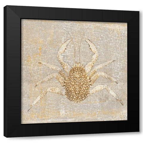 Aqua Marine VII Black Modern Wood Framed Art Print by Aryai, Sia