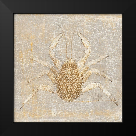 Aqua Marine VII Black Modern Wood Framed Art Print by Aryai, Sia