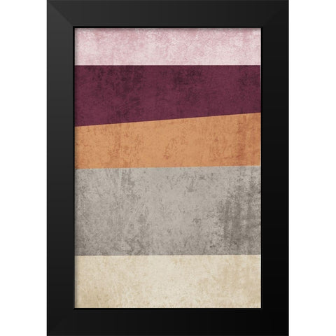 Modern minimalist I Black Modern Wood Framed Art Print by Orlov, Irena