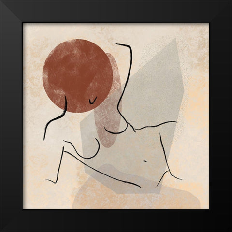 Sunday Afternoon I Black Modern Wood Framed Art Print by Holman, Nicholas