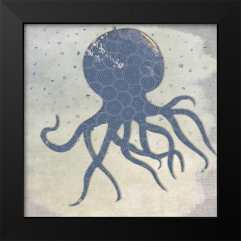 Seafarer I Black Modern Wood Framed Art Print by Smith, Karen