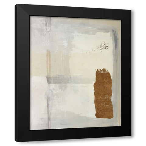 Tip Tone III Black Modern Wood Framed Art Print with Double Matting by Smith, Karen