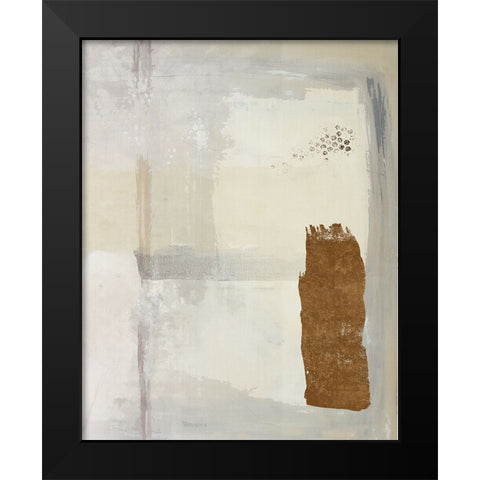 Tip Tone III Black Modern Wood Framed Art Print by Smith, Karen